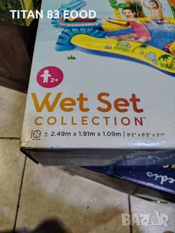 Надуваем басейн INTEX Динозавър, снимка 2 - Басейни и аксесоари - 52855730