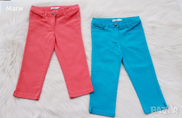 Нови дънки за момиче 5-6 години, снимка 4 - Детски панталони и дънки - 32599562
