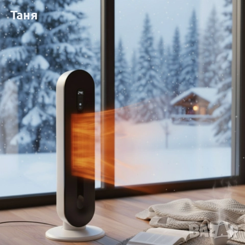 Hotvex Tower Heater  – Вертикалният отоплител, който стопля дома ти за минути, без излишен разход на
