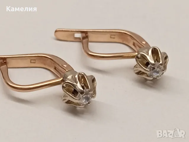 Руско злато , снимка 3 - Обеци - 48189376