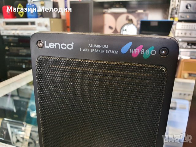 Тонколони Lenco HIFI 880 Aluminium 3-WAY Speaker System В отлично техническо и визуално състояние., снимка 7 - Тонколони - 43460302