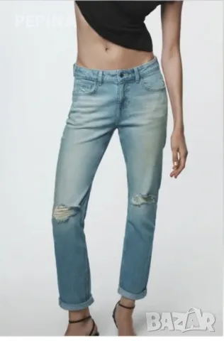 Дамски дънки Zara, снимка 5 - Дънки - 47284558