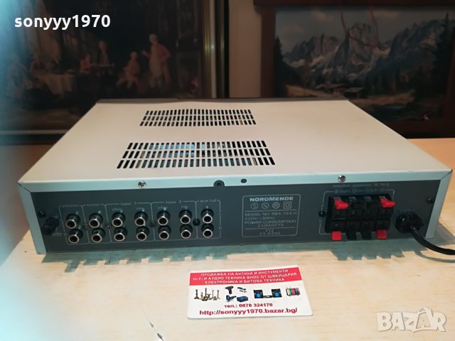 NORDMENDE PA991 HIFI AMPLIFIER GERMANY 0404211836, снимка 14 - Ресийвъри, усилватели, смесителни пултове - 32423182