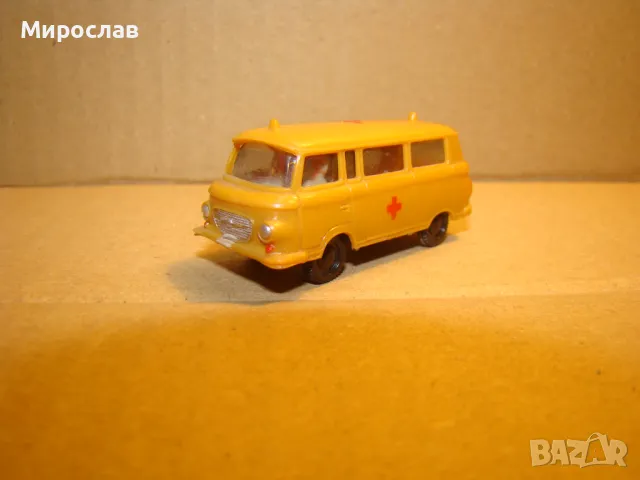 H0 1/87 BARKAS БАРКАС ЛИНЕЙКА МОДЕЛ КОЛИЧКА ИГРАЧКА, снимка 5 - Колекции - 48996874