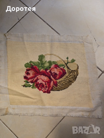 Гоблен ,,Рози в панер,,