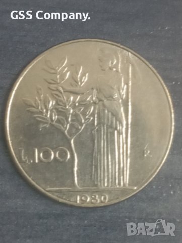 100 лири(1980) Италия , снимка 1 - Нумизматика и бонистика - 38377480