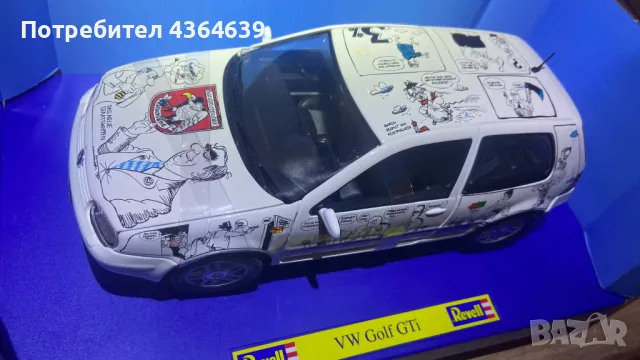 VW Golf 4 IV 1:18 GTI TDI Revell, снимка 6 - Колекции - 48768826