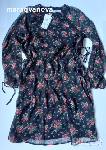 Нова бохо Рокля Mango размер XS с етикет, снимка 5 - Рокли - 53238352