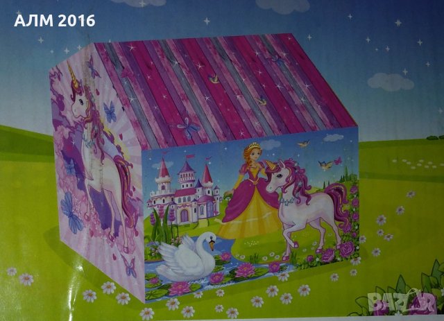 Къщичка за игра , палатка Еднорог Барби