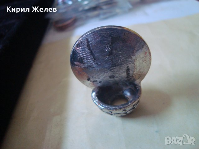 ПОСРЕБРЕНА ВИСУЛКА с МНОГО ГОЛЯМ и КРАСИВ ЦИРКОНИЙ КРИСТАЛ РОМБОИДЕН ВНОС от АНГЛИЯ 22278, снимка 15 - Други - 32984585