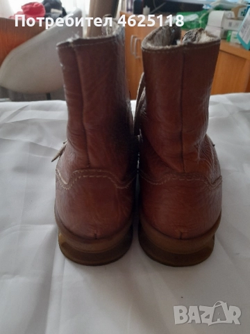 Спортни Боти ROBUSTO естествена кожа , снимка 5 - Дамски боти - 52081208