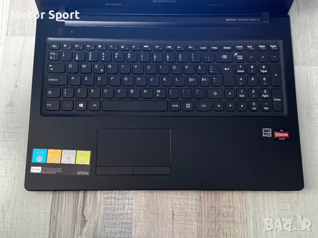 Лаптоп Lenovo G505s AMD A8/1000GB/8RAM/2GB Radeon/15,6Инча., снимка 3 - Лаптопи за игри - 50551701