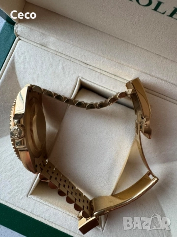 Златист Rolex GMT Master II, снимка 6 - Мъжки - 51613761