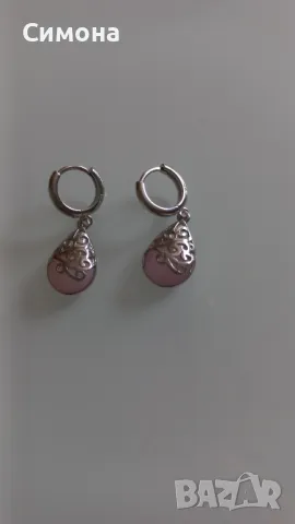 Сребърни обеци , снимка 1