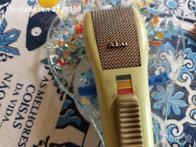 Ретро микрофон AEG, снимка 3 - Микрофони - 43038773