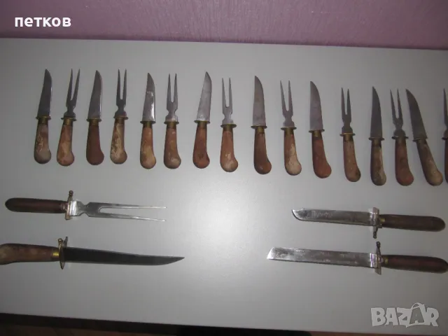 комплект прибори за транжиране и хранене , снимка 5 - Ножове - 50276789