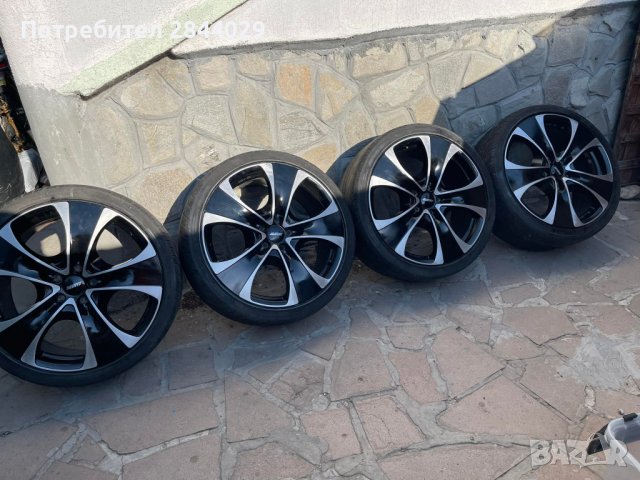 Джанти с гуми от Ауди, 20ки, 5x112, ET75, 9j, снимка 7 - Гуми и джанти - 37295415