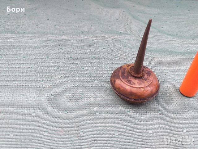 Немска медна масльонка, снимка 2 - Други ценни предмети - 32670787