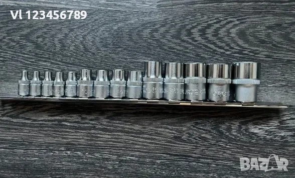 К-т вложки еврейска звезда 1/4, 3/8, 1/2, от E4 до E24, снимка 2 - Гедорета - 50679438