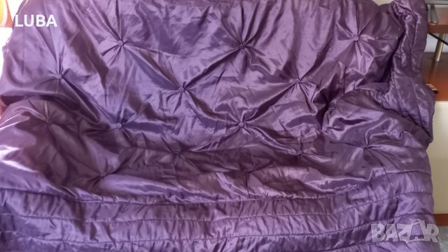 олекотено покривно сатенено шалте, снимка 4 - Покривки за легло - 43384254