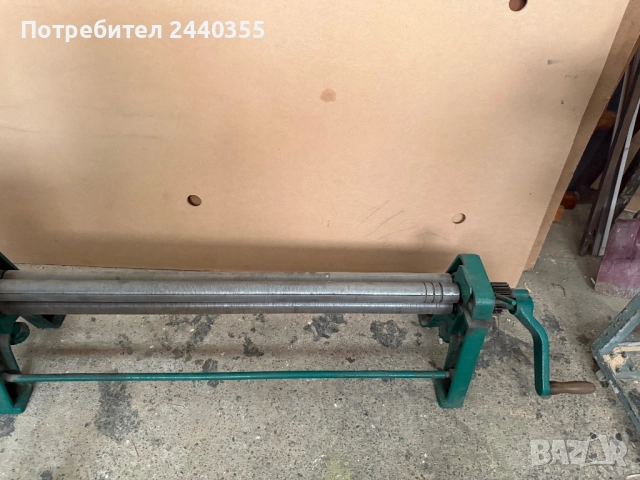 Това е ръчна валцова машина (ламариноръчна ролкова машина , снимка 12 - Индустриална техника - 52030761