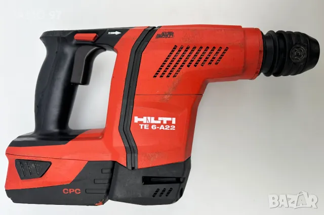 Hilti TE 6-A22 AVR - Акумулаторен безчетков перфоратор 22V, снимка 3 - Перфоратори - 48228604