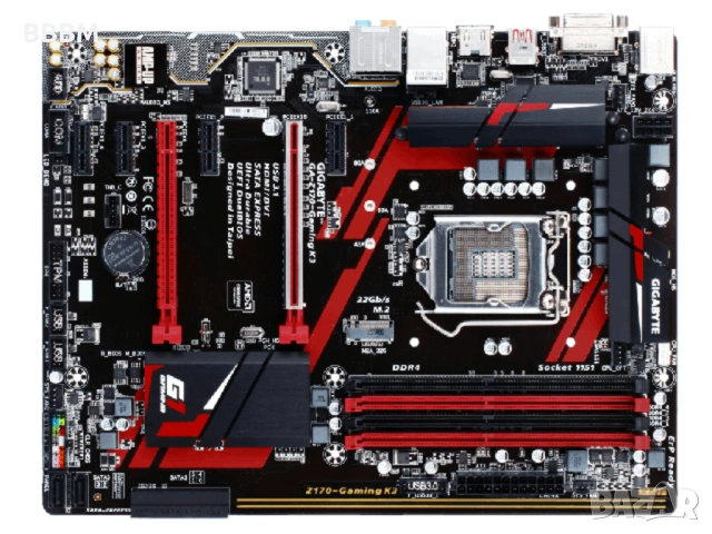 Gigabyte (GB) Gaming Z170 , снимка 2 - Дънни платки - 53084774