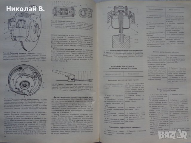 Книга ръководство по ремонт на автомобили ВаЗ 2108/2109 на Руски език 1990 год., снимка 16 - Специализирана литература - 36934067