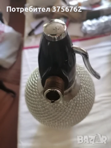 Продавам бутилка за газирана вода от соца за декорация, снимка 4 - Декорация за дома - 50575552