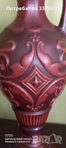 Немска ваза/стомна с богат релеф, снимка 8 - Вази - 53174035