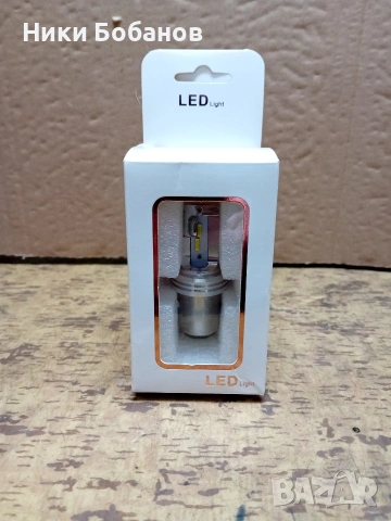 Лед крушка H6(BA20d) 18W 6000K