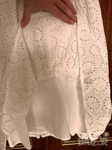 Дамска рокля в бяло, снимка 4 - Рокли - 48978932