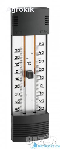 термометър за външна и вътрешна температура(мин-макс) , снимка 1 - Градинска техника - 35464810