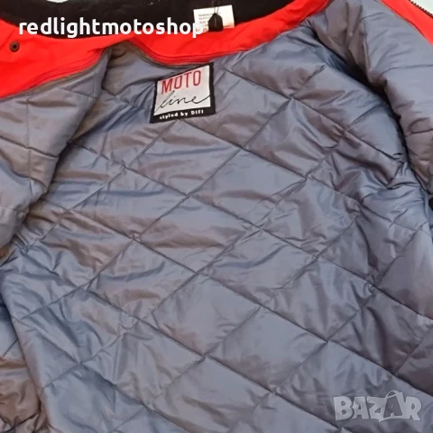 📌 5168 | Moto Line | Мъжко текстилно мото яке | КАТО НОВО | L | 100 лв, снимка 4 - Аксесоари и консумативи - 50789483