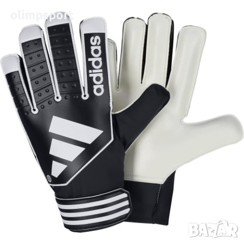 Вратарски ръкавици Adidas Tiro Gl Club, размер 9.5, Бял-Черен, снимка 1 - Футбол - 43879900
