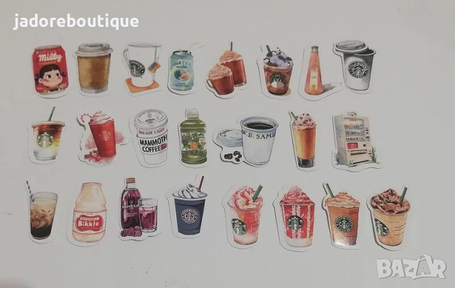 Скрапбук стикери за декорация планер 23 бр /комплект - различни видове #2, снимка 14 - Други - 34638724