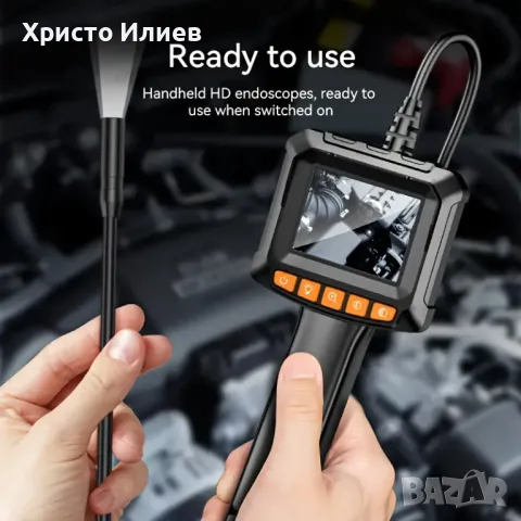 Ендоскоп с регулируема яркост и гъвкав кабел за труднодостъпни места 5метра кабел, снимка 15 - Други инструменти - 49094231