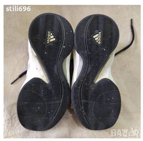 ДЕТСКИ МАРАТОНКИ  ADIDAS  ОРИГИНАЛНИ - ЕСТЕСТВЕНА КОЖА., снимка 3 - Детски маратонки - 48762930