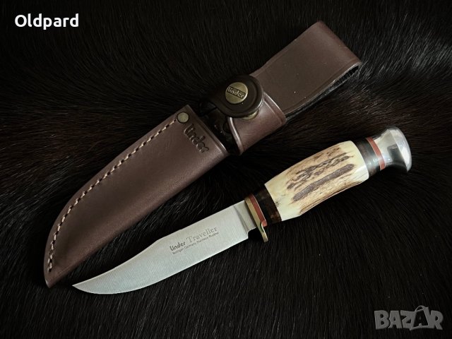 Прекрасен традиционен немски ловен нож. Среден ловен нож., снимка 2 - Ножове - 43831775
