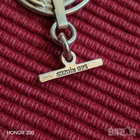 Сребърна гривна. , снимка 2 - Гривни - 53580188