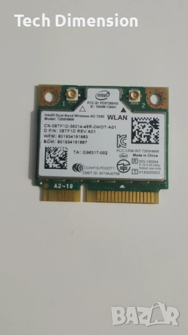 WIFI карти Intel 2.4ghz 5ghz/minipci-e/M.2 Wifi, снимка 4 - Мрежови адаптери - 52879602