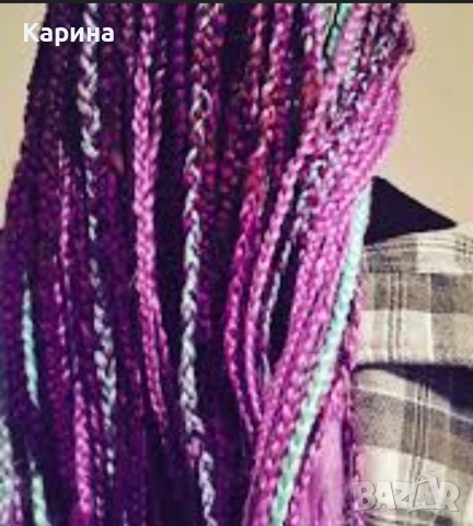 Плитки с видлон и канекалон, снимка 13 - Фризьорски услуги - 53091518