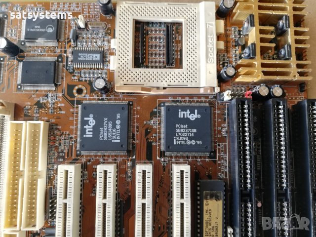 Дънна платка Intel PCIset SB82437VX SB82371SB V1.4 Socket 7, снимка 8 - Дънни платки - 36726154