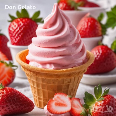 Суха смес за сладолед ЯГОДА * Сладолед на прах ЯГОДА * (1300г / 5 L Мляко), снимка 5 - Други - 27814430