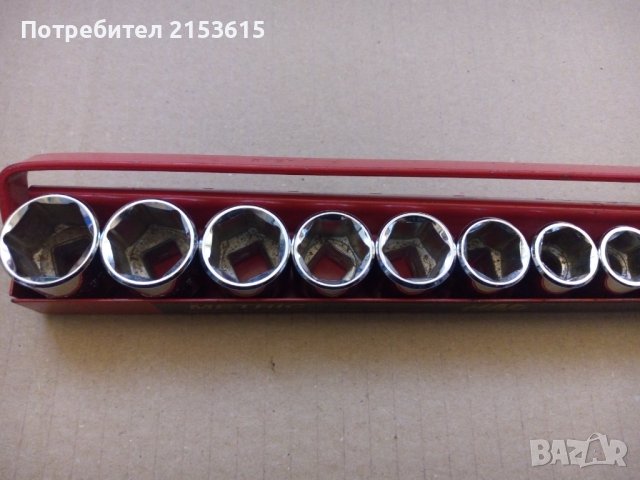 Mac Tools 14 броя 3/8 качествени 6 стенни къси камъни вложки, снимка 3 - Други инструменти - 43583772