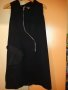 Елегантна черна рокля, без ръкави , снимка 2