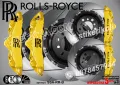 Rolls-Royce надписи за капаци на спирачни апарати стикери , снимка 2