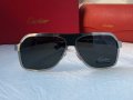 Cartier висок клас мъжки слънчеви очила с поляризация, снимка 5