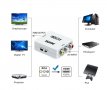 АКТИВЕН преходник AV,RCA(чинчове) към HDMI + Гаранция, снимка 2