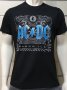 Нова мъжка тениска с дигитален печат на музикалната група AC/DC - Black Ice със син надпис , снимка 8